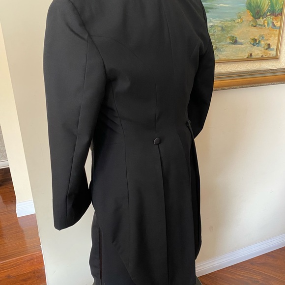 Vintage Shawl Lapel Tails Tuxedo Jacket - Picture 4 of 4